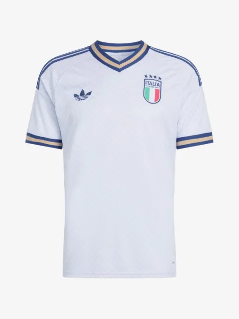 adidas Italy's Away  logo-patch T-shirt