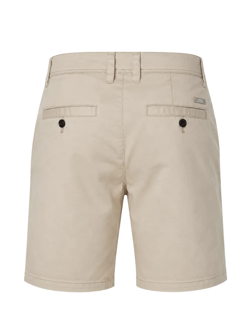 Armani Exchange Chino shorts met logoplakkaat Beige