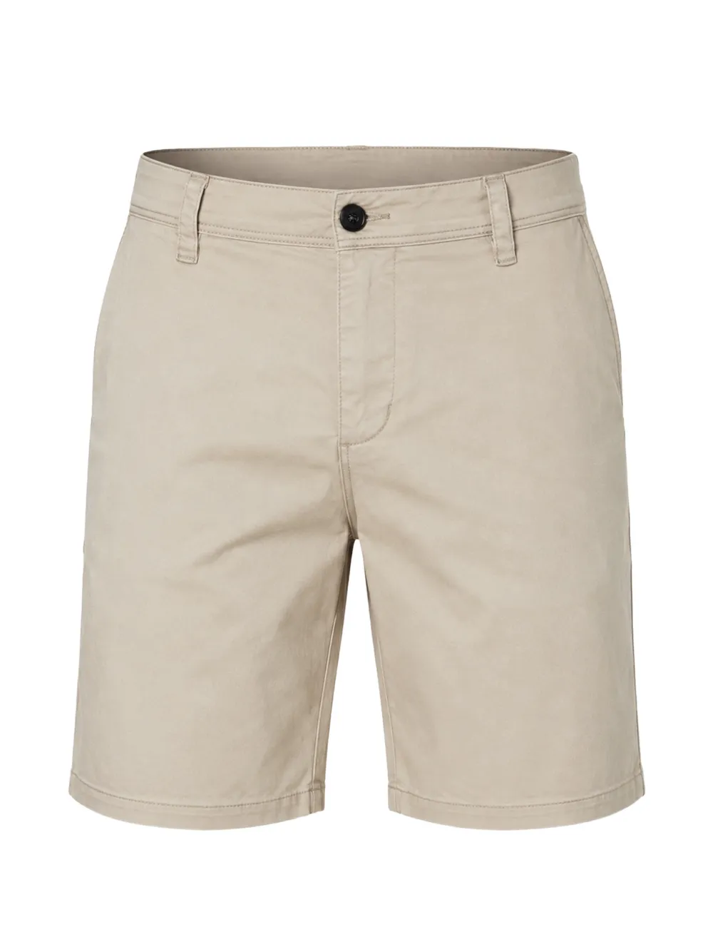Armani Exchange logo-plaque chino shorts - Toni neutri
