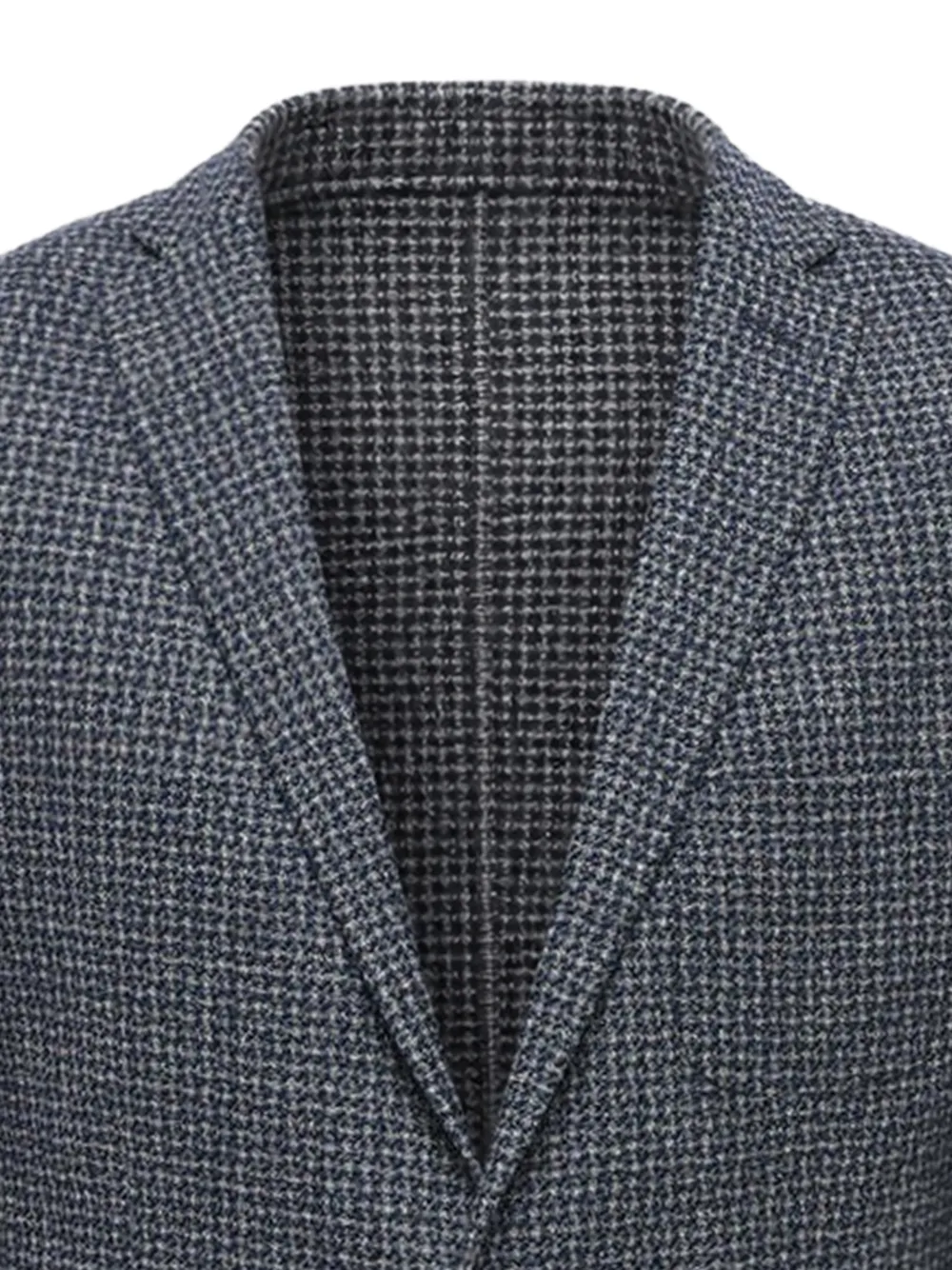 Corneliani Geruite blazer Blauw