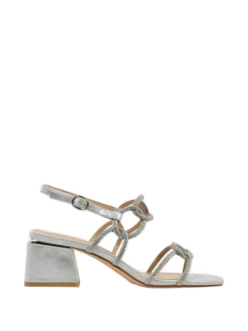 ALMA EN PENA Sara crystal-embellished sandals
