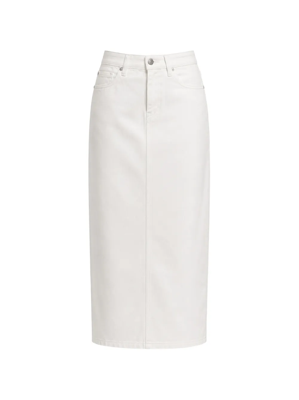 Department 5 Braid denim maxi skirt - Bianco