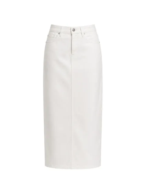 Department 5 Braid denim maxi skirt