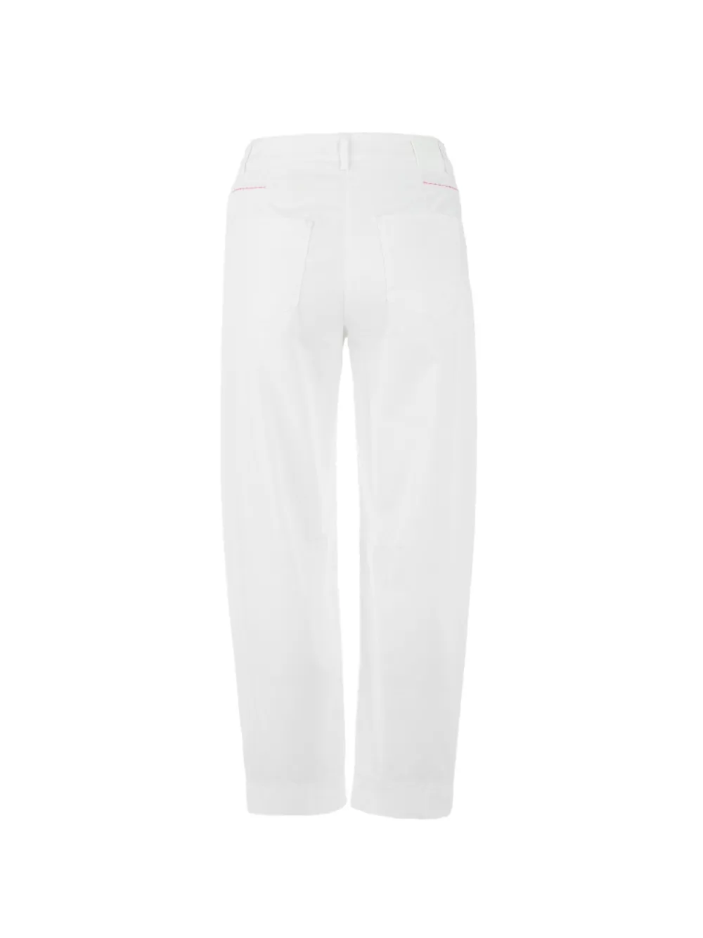 MARCCAIN Ruma broek met contrasterend stiksel Wit