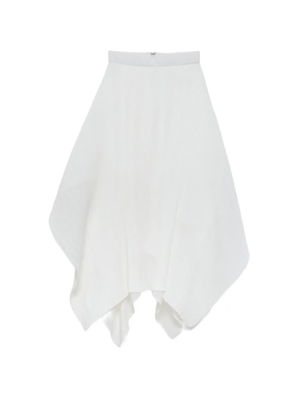 JW Anderson asymmetric-hem midi skirt Wit
