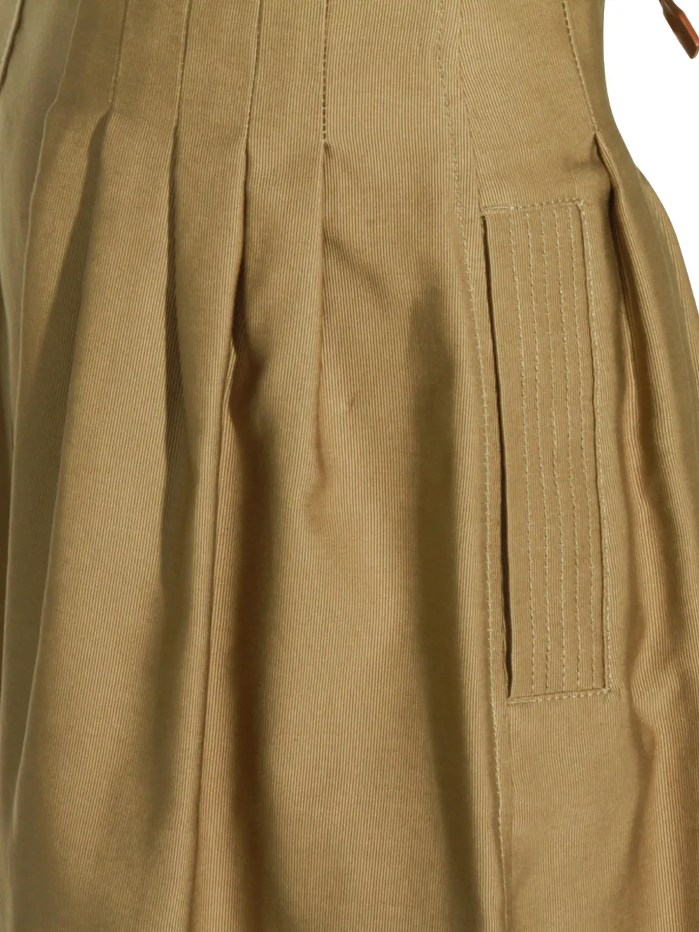 Max Mara Tempio midi-rok Beige