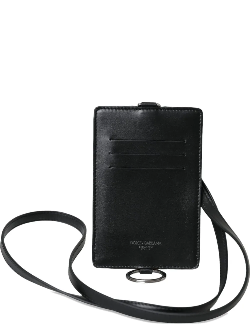 Dolce & Gabbana Portacarte con stampa - Nero