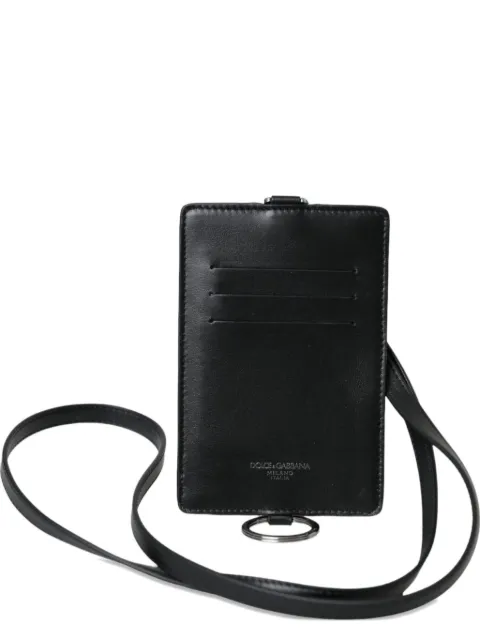 Dolce & Gabbana lanyard zip-around wallet