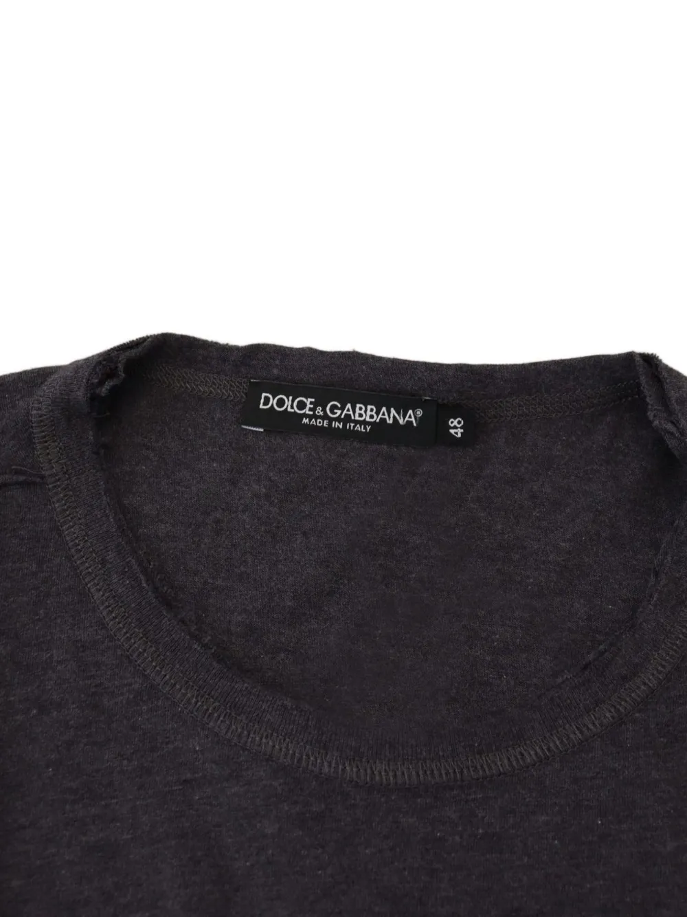 Dolce & Gabbana T-shirt met grafische print Grijs