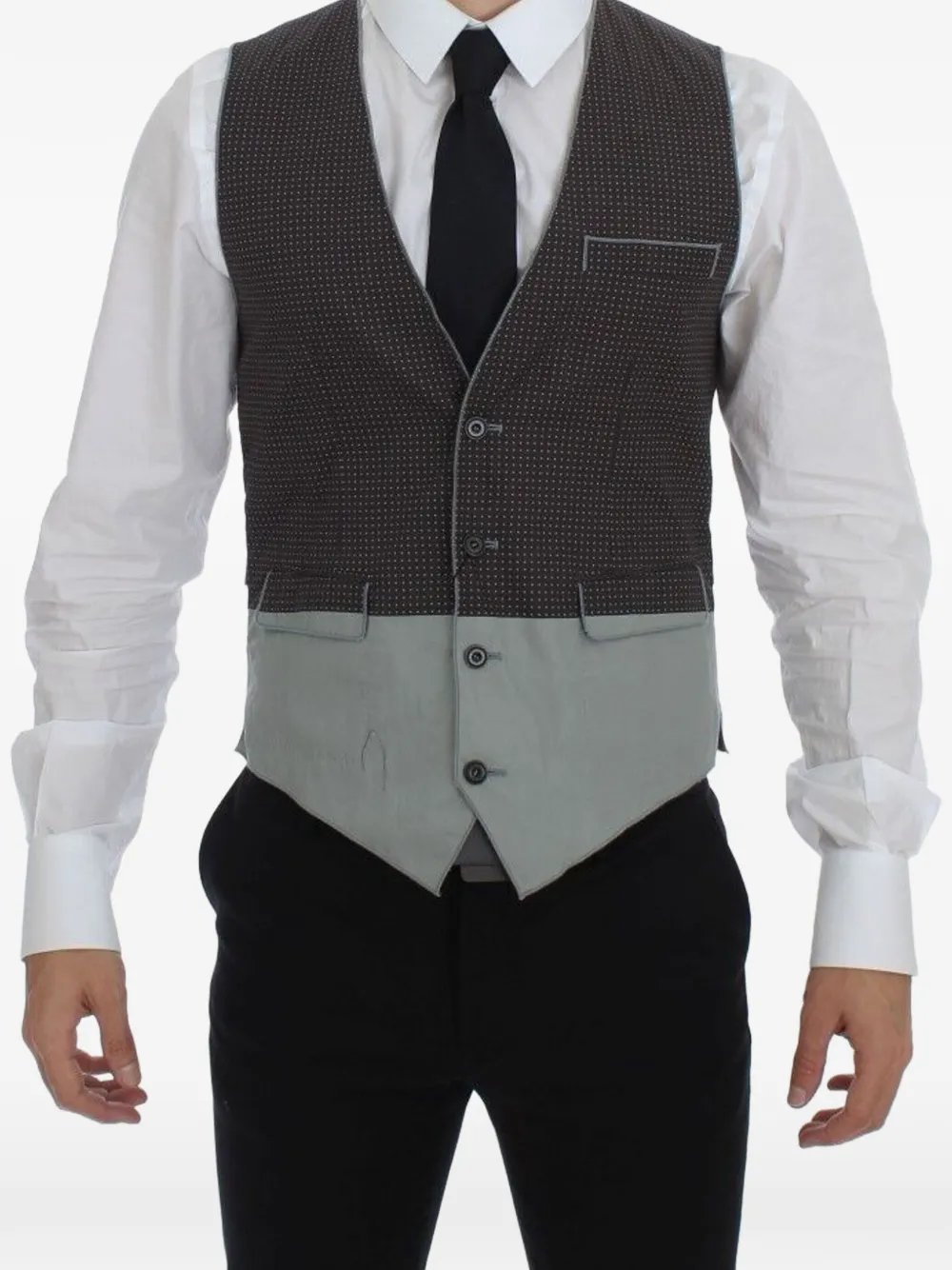 Dolce & Gabbana Canotta a pois - Nero