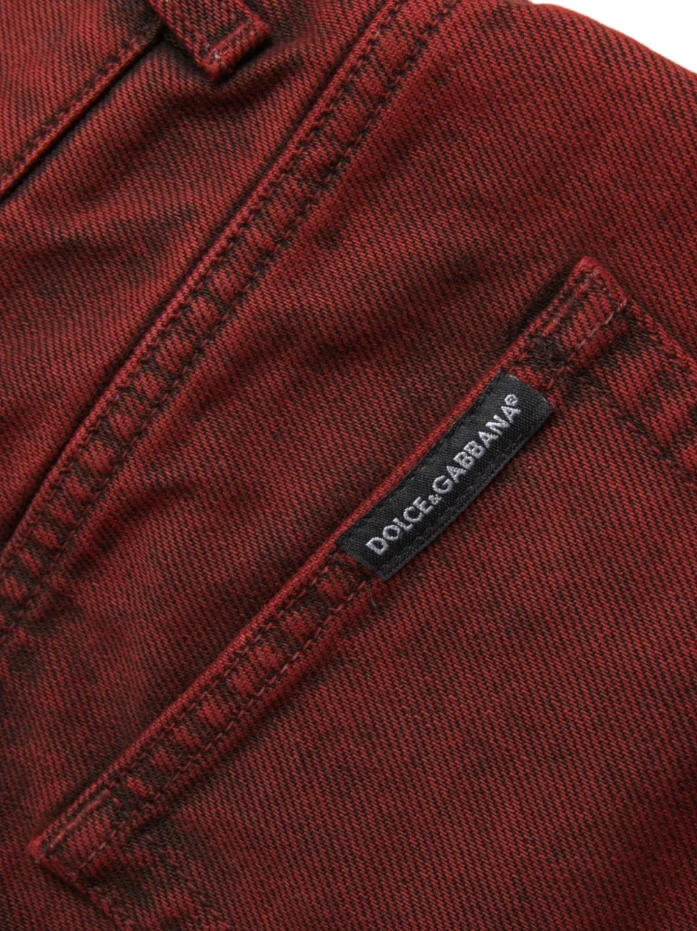 Dolce & Gabbana High waist shorts Rood