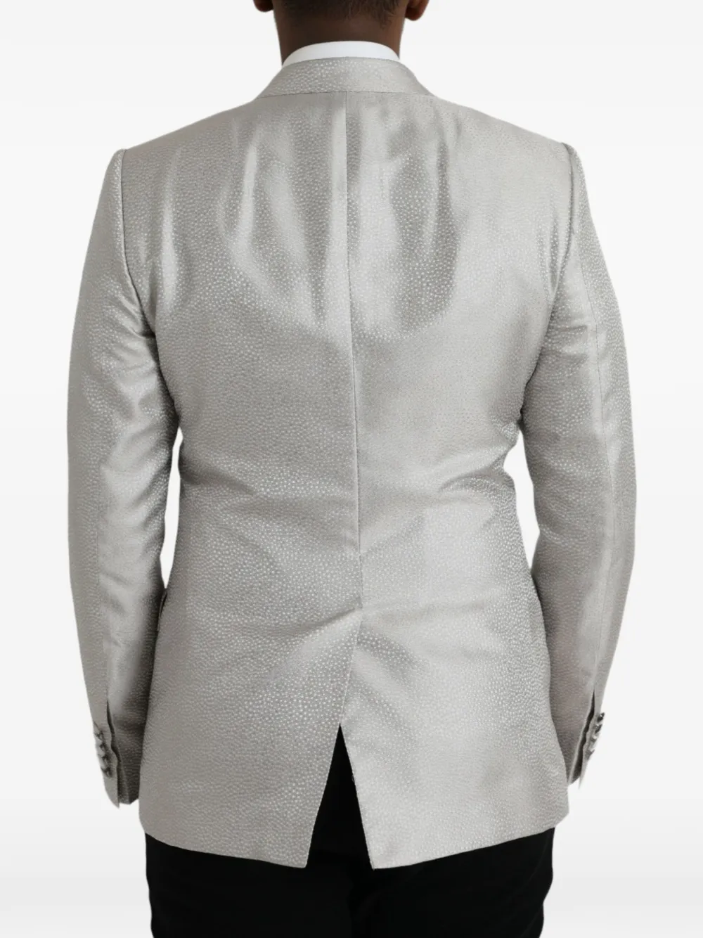 Dolce & Gabbana Martini blazer met dubbele rij knopen Grijs