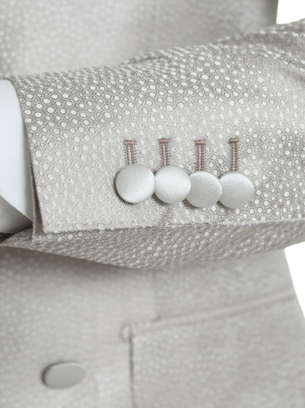 Dolce & Gabbana Martini blazer met dubbele rij knopen Grijs