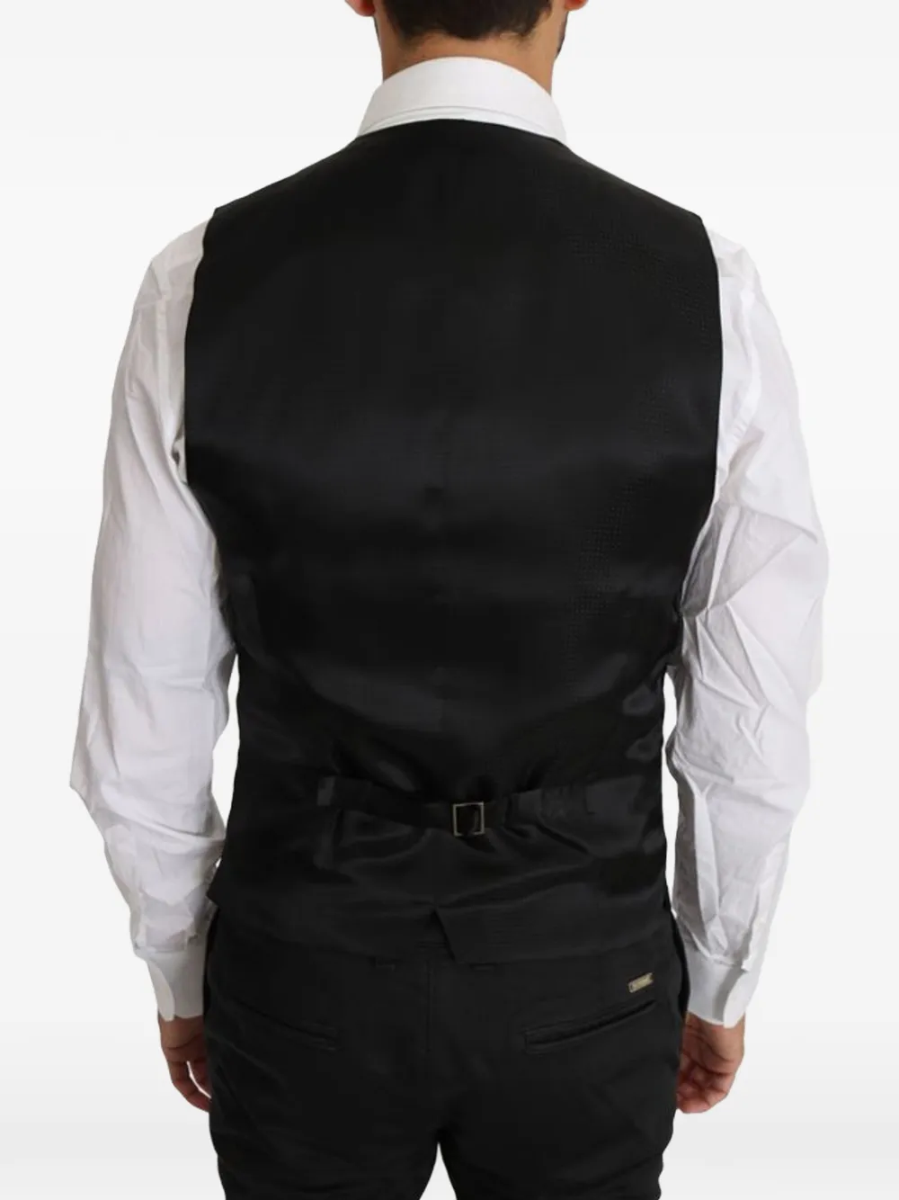 Dolce & Gabbana Gilet met V-hals Zwart