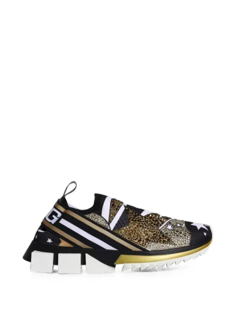 Dolce & Gabbana tenis Sorrento con detalles de cristal
