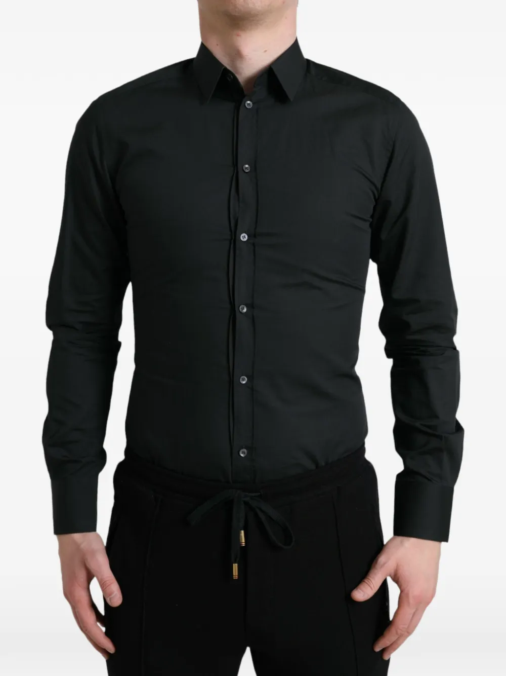 Dolce & Gabbana Camicia in cotone - Nero