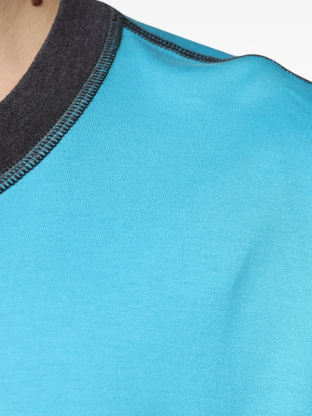 Dolce & Gabbana T-shirt met geborduurde patch Blauw