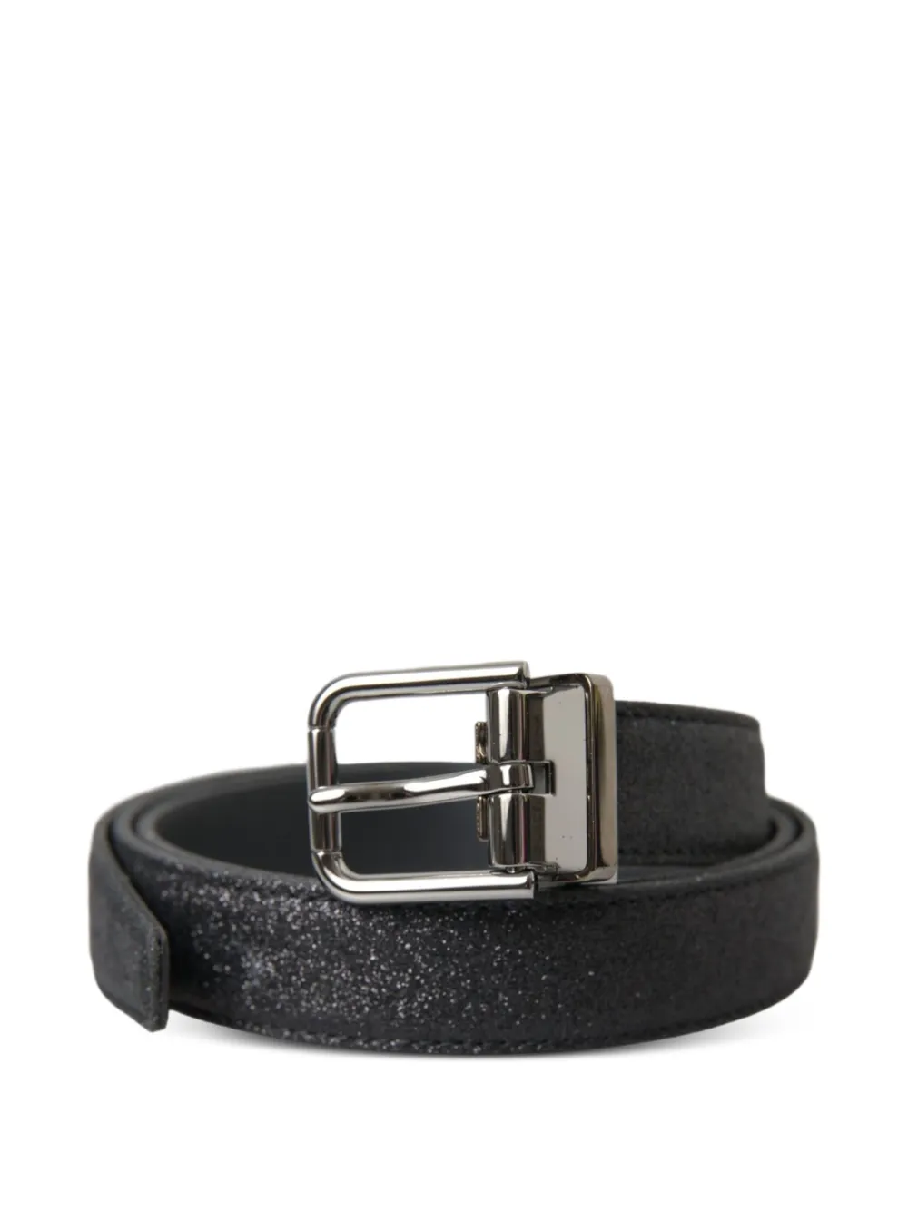 Dolce & Gabbana Cintura con glitter - Nero