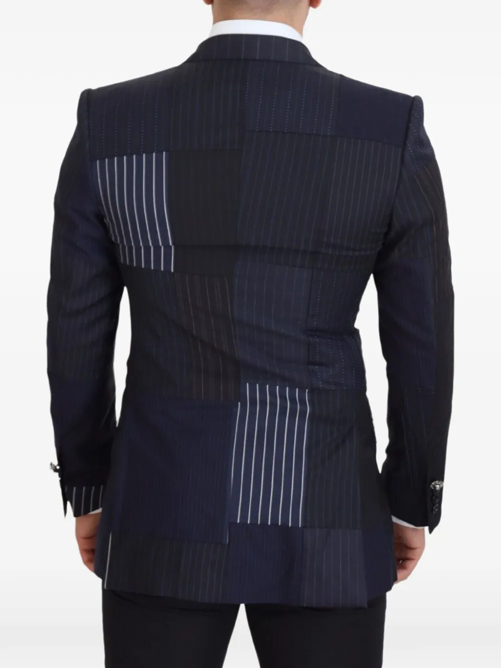 Dolce & Gabbana Blazer met dubbele rij knopen Blauw