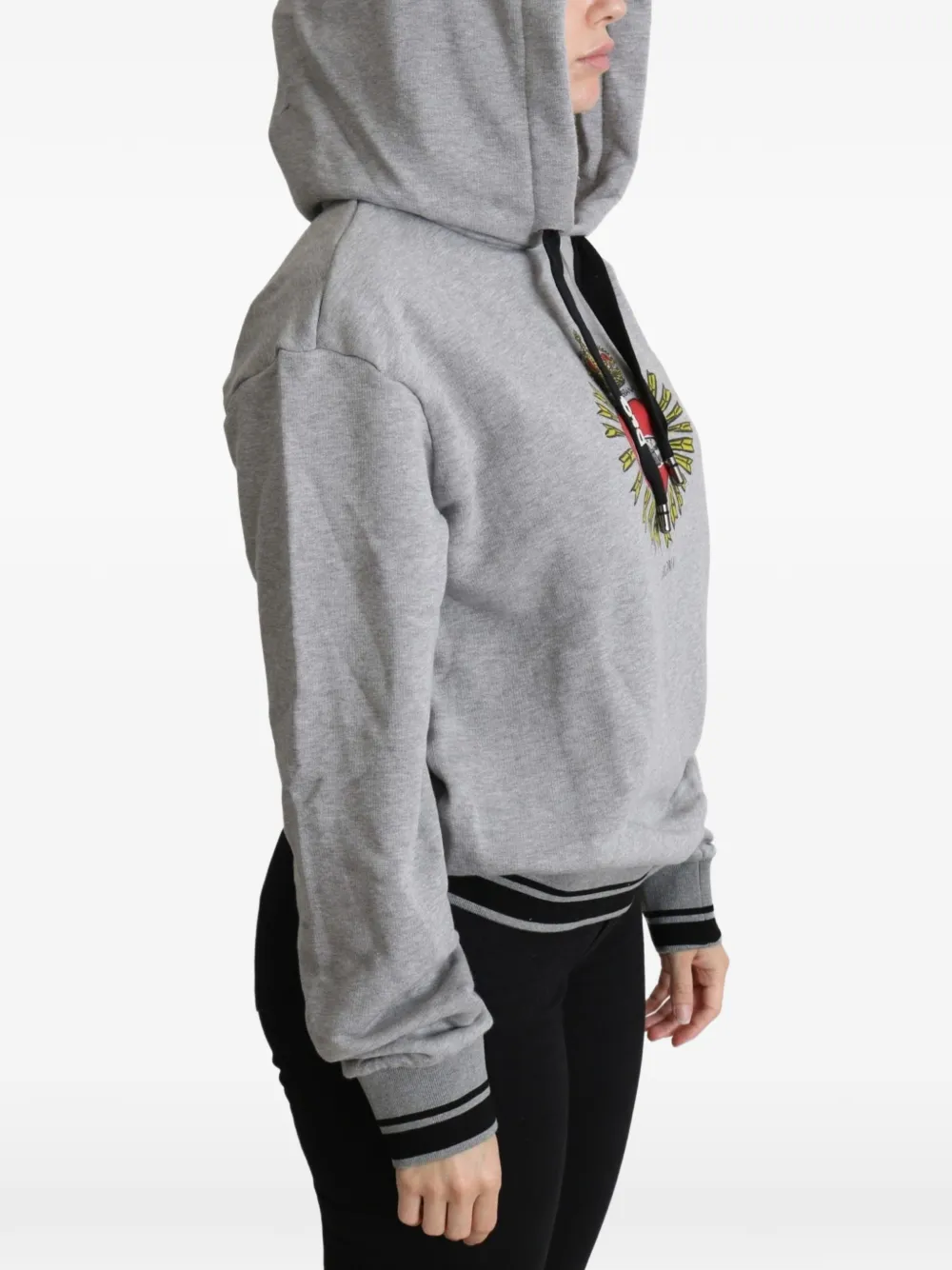 Dolce & Gabbana Hoodie met print Grijs