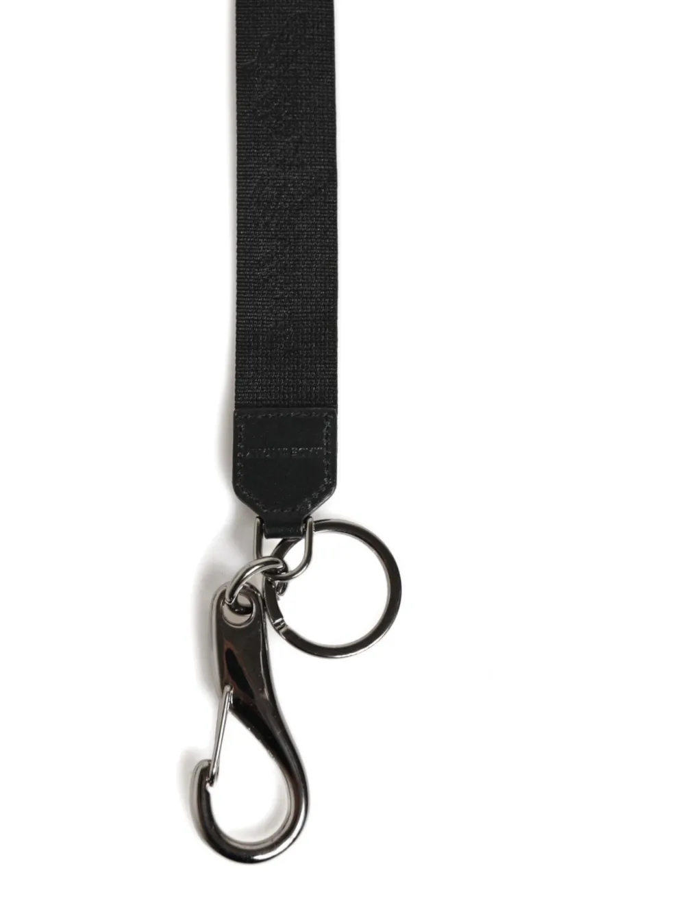 Dolce & Gabbana Sleutelhanger met logoprint Zwart