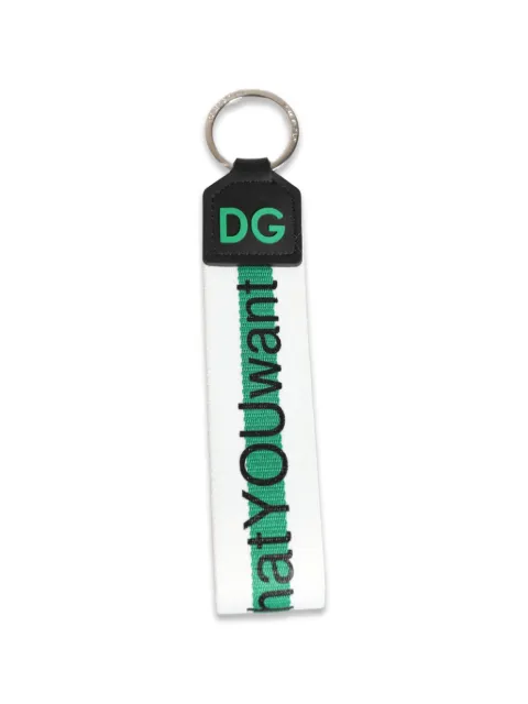 Dolce & Gabbana DG logo keychain