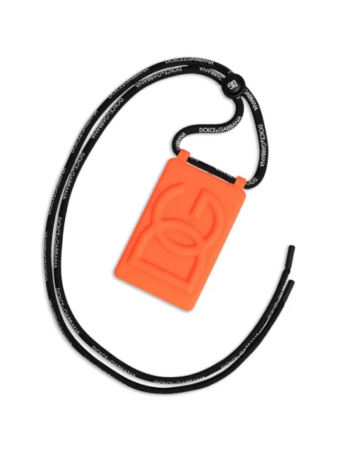Dolce & Gabbana DG embossed badge holder
