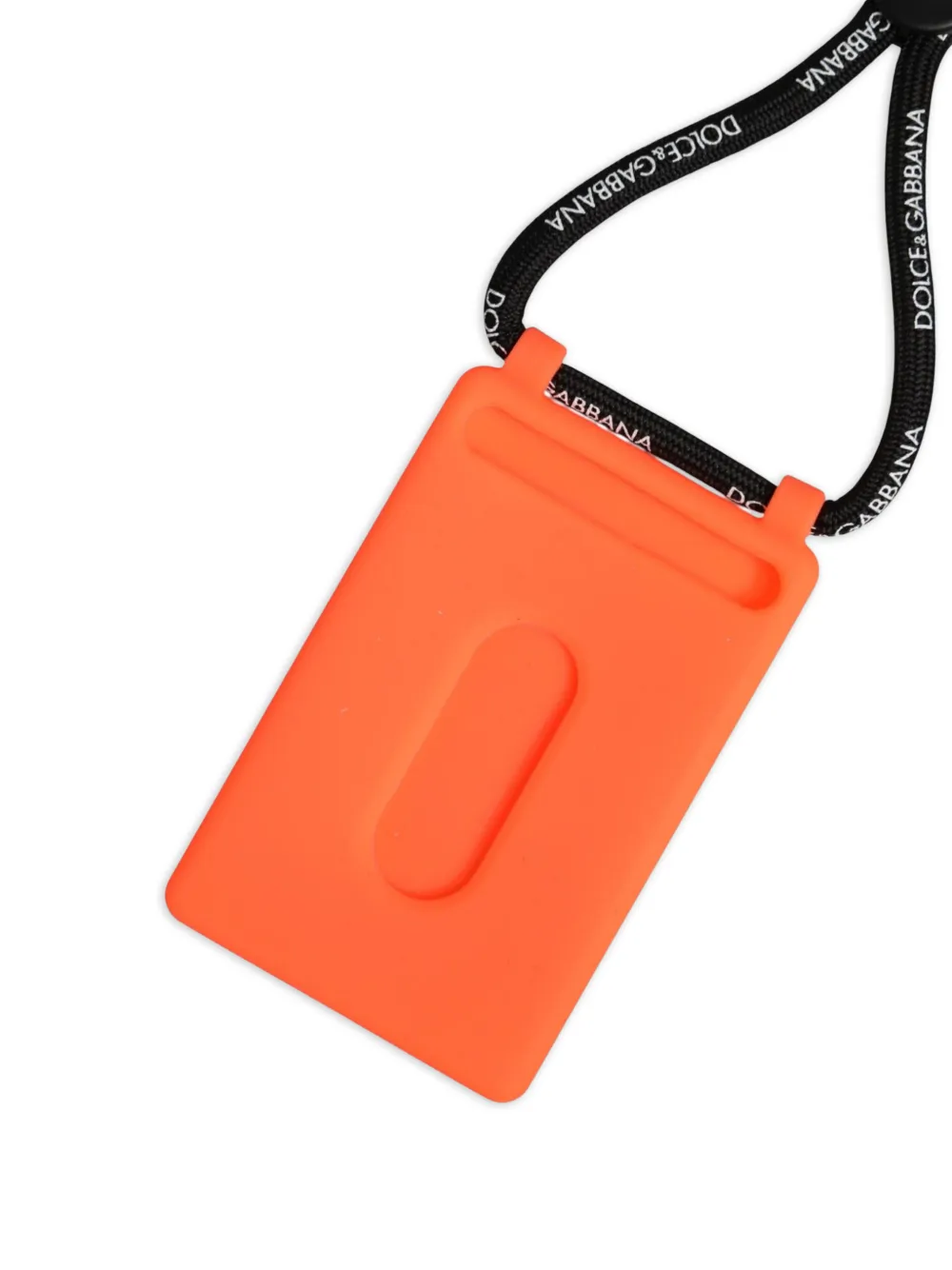 Dolce & Gabbana Badgehouder met DG-reliëf Oranje