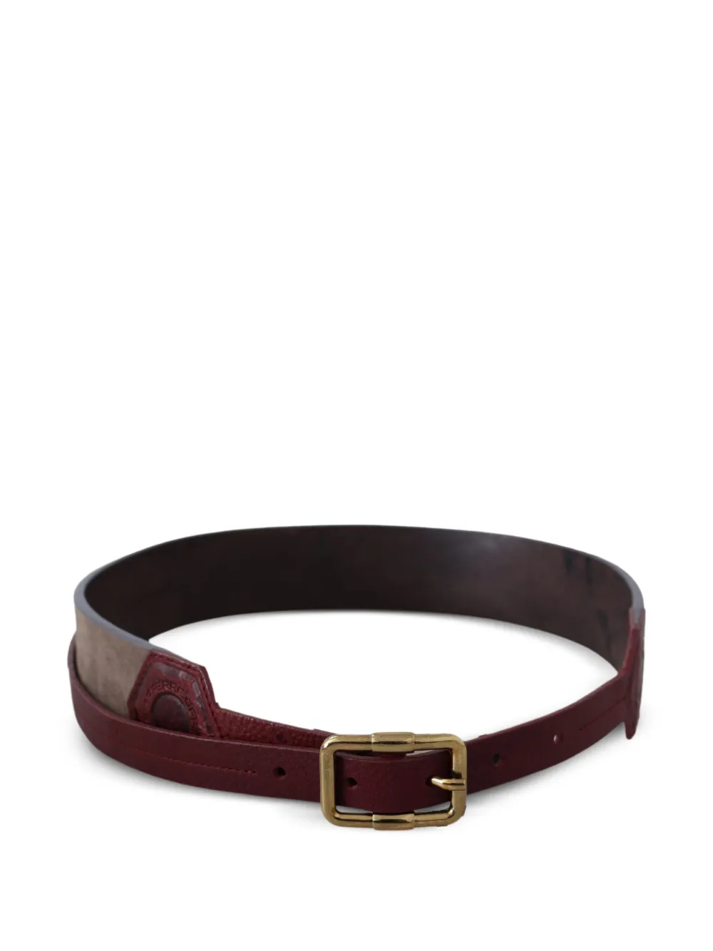 Gianfranco Ferré Logo-buckle Wide Belt in Brown, view 3