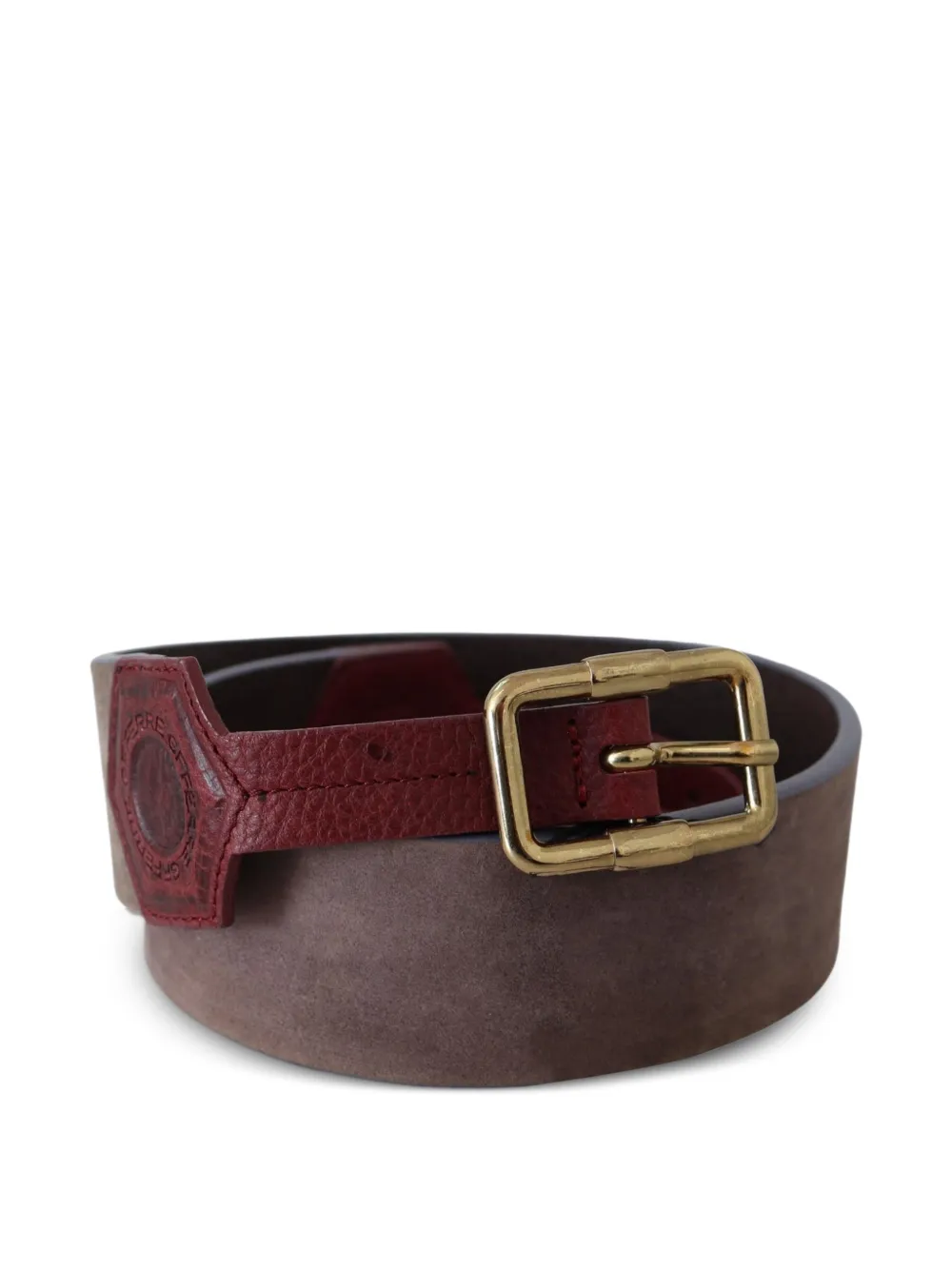 Gianfranco Ferré Logo-buckle Wide Belt in Brown, view 2