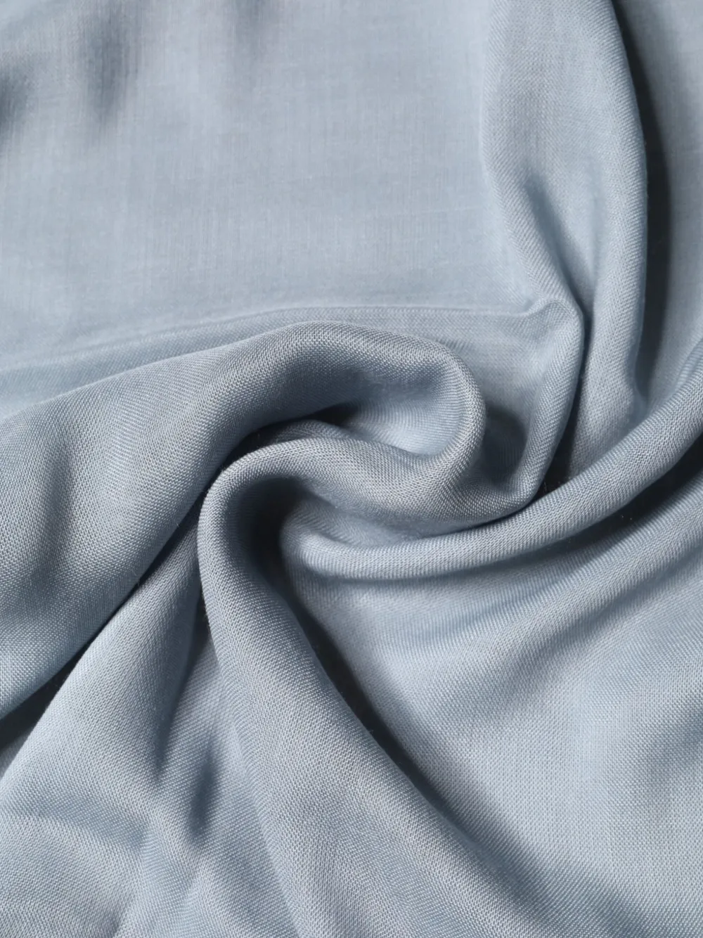 Dolce & Gabbana Gebreide sjaal met franje Blauw
