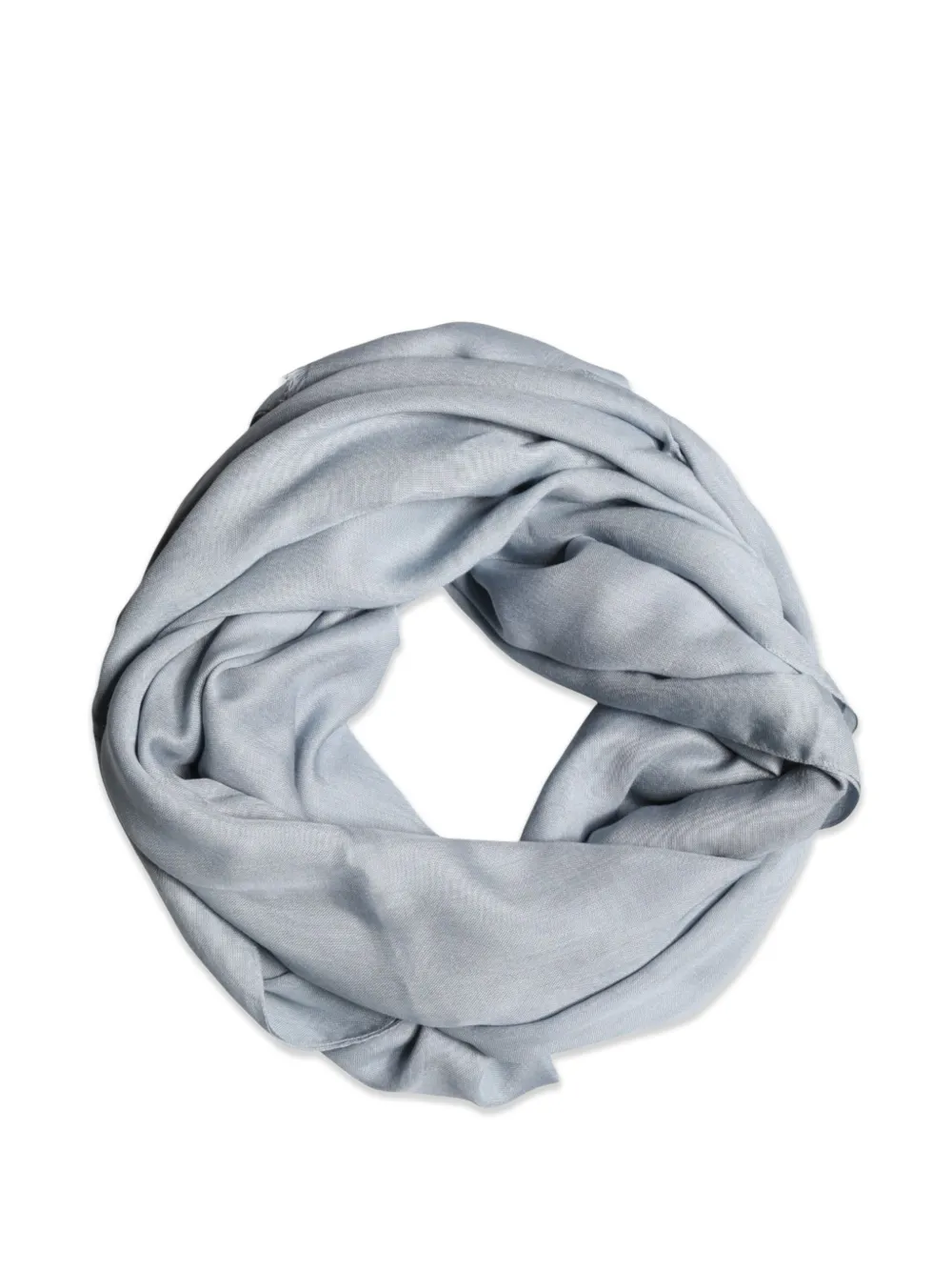 Dolce & Gabbana Gebreide sjaal met franje Blauw