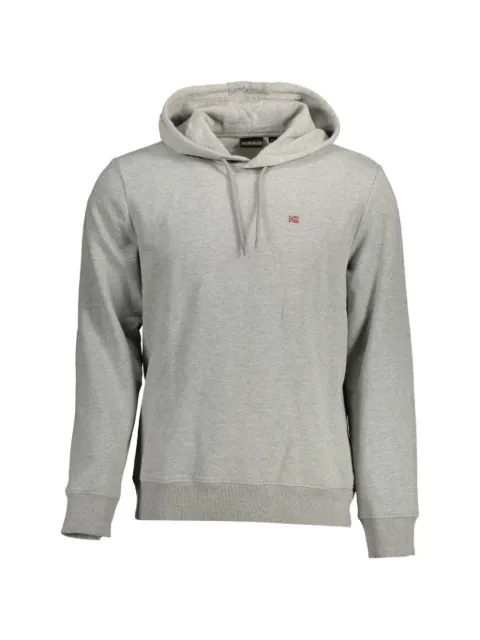 Napapijri hoodie con parche del logo y cordones