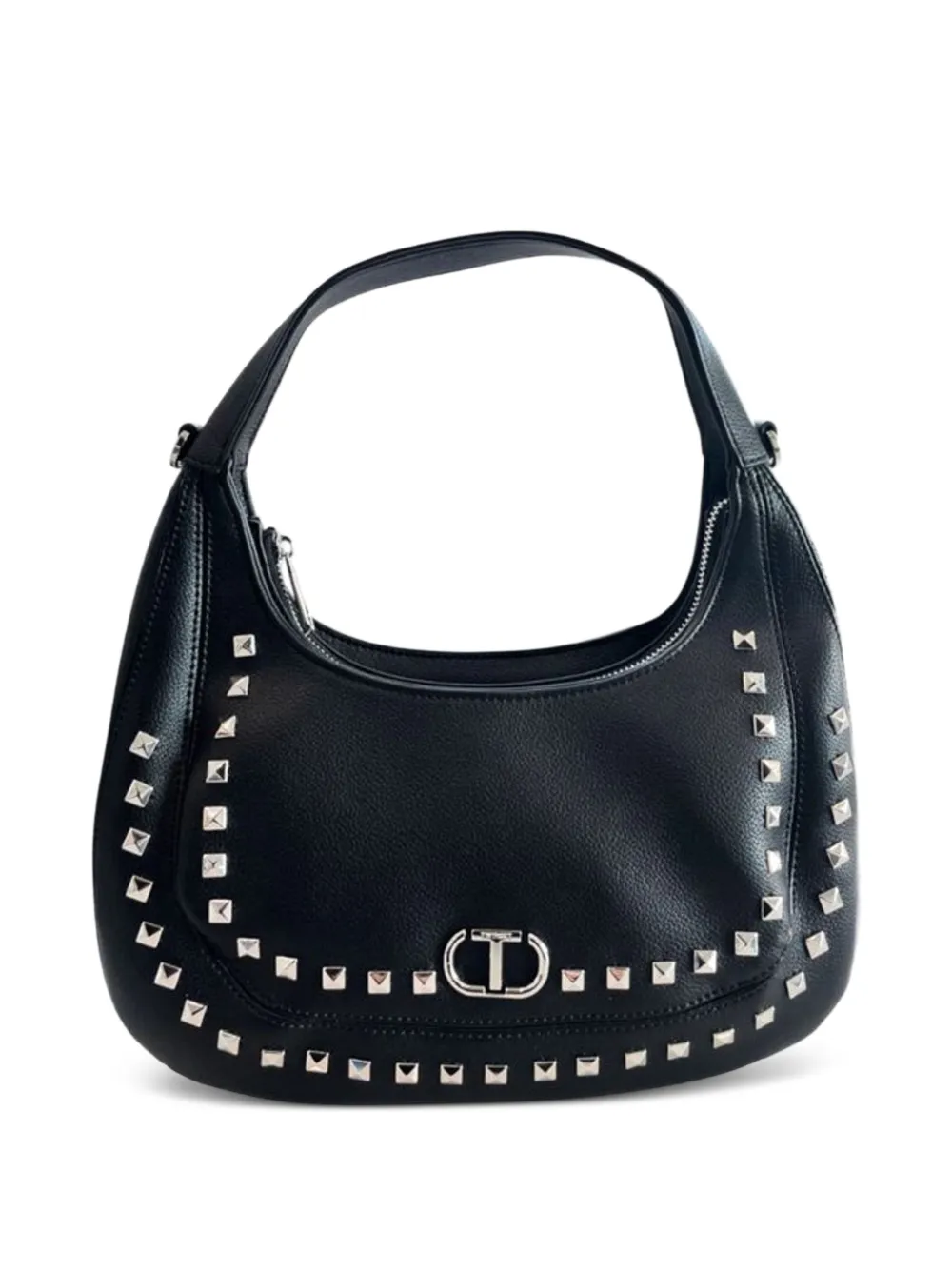 TWINSET stud-embellished shoulder bag · OS