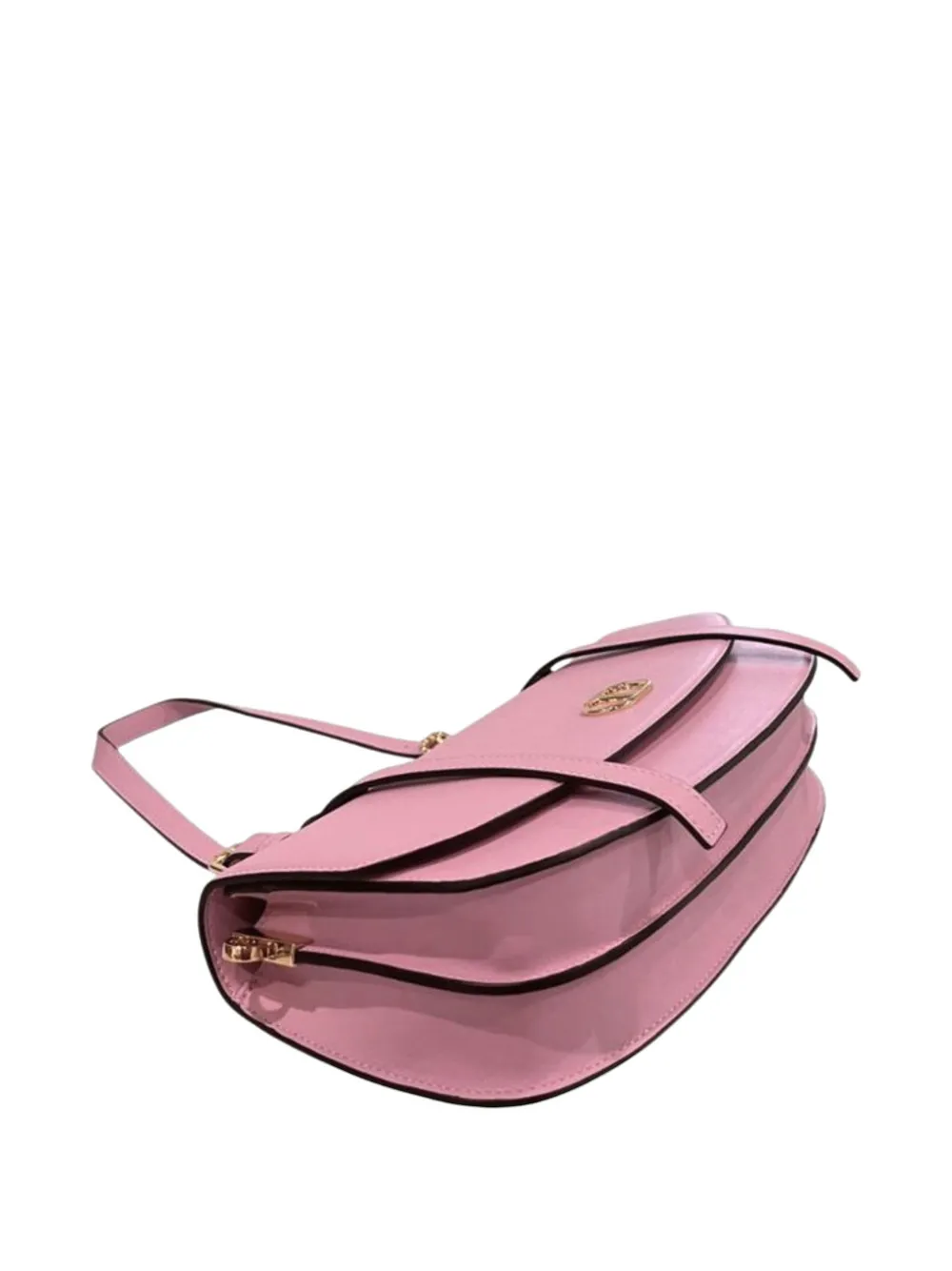 TWINSET Schoudertas met logoplakkaat Roze