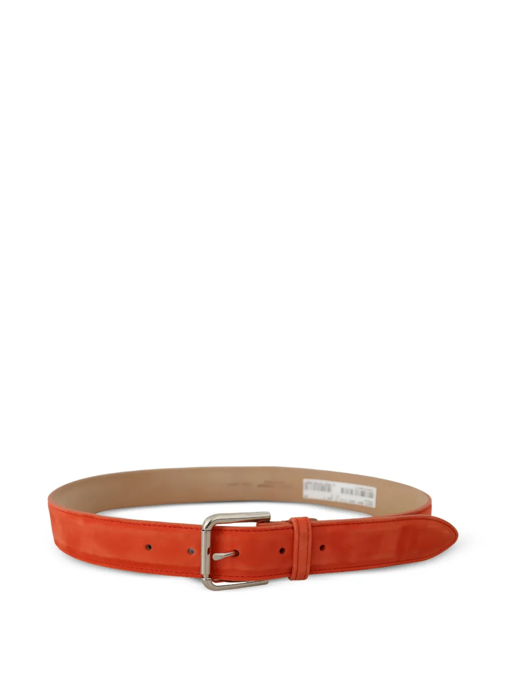 Dolce & Gabbana Suède riem Oranje