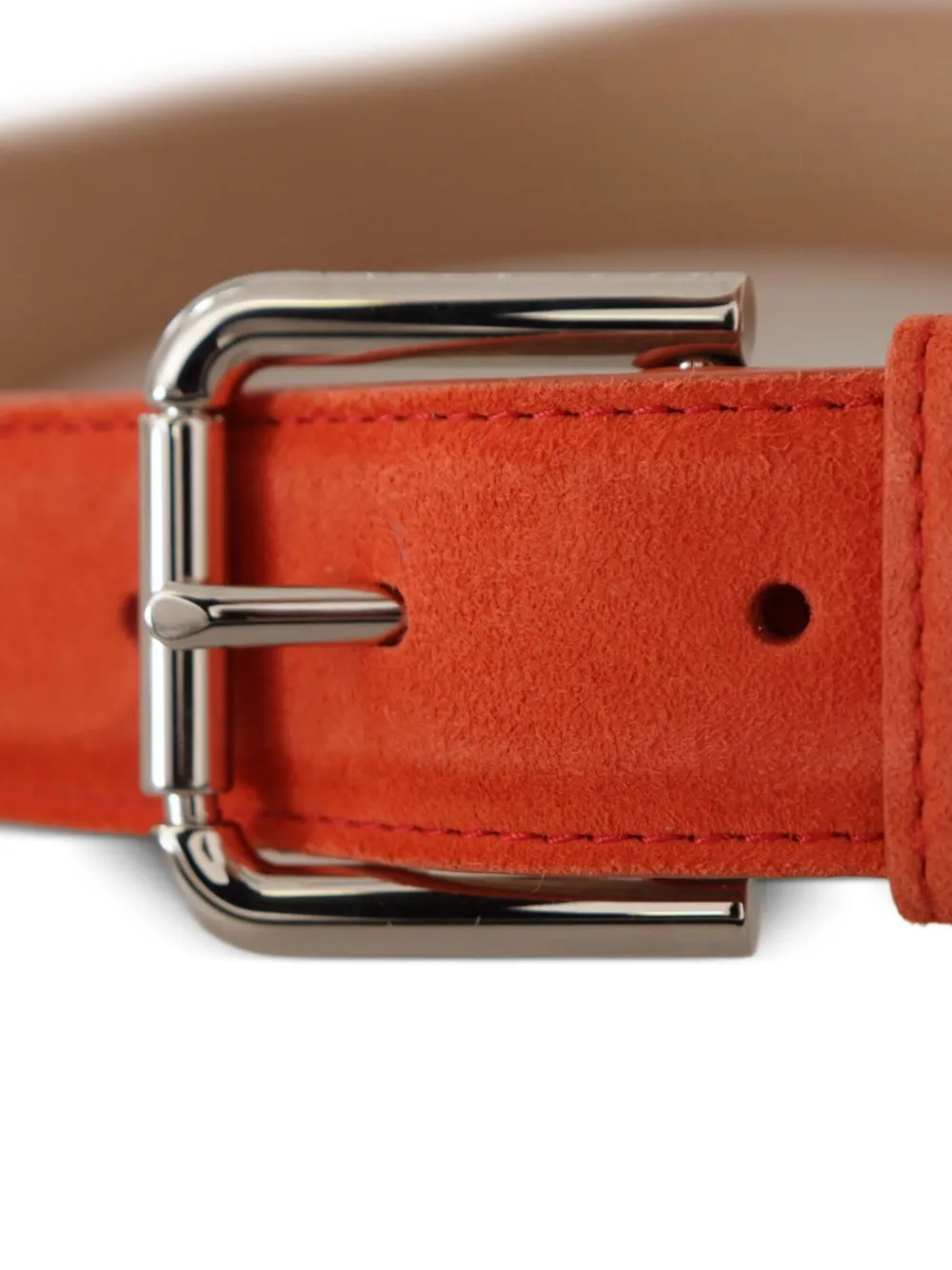 Dolce & Gabbana Suède riem Oranje