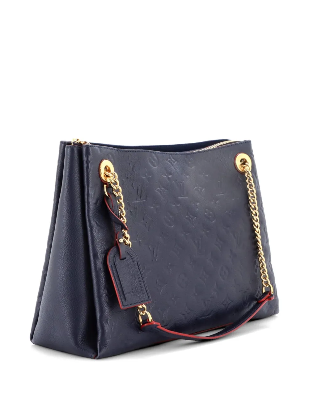 Louis Vuitton Pre-Owned Surene Handbag Monogram Empreinte Leather MM shoulder bag - Blau