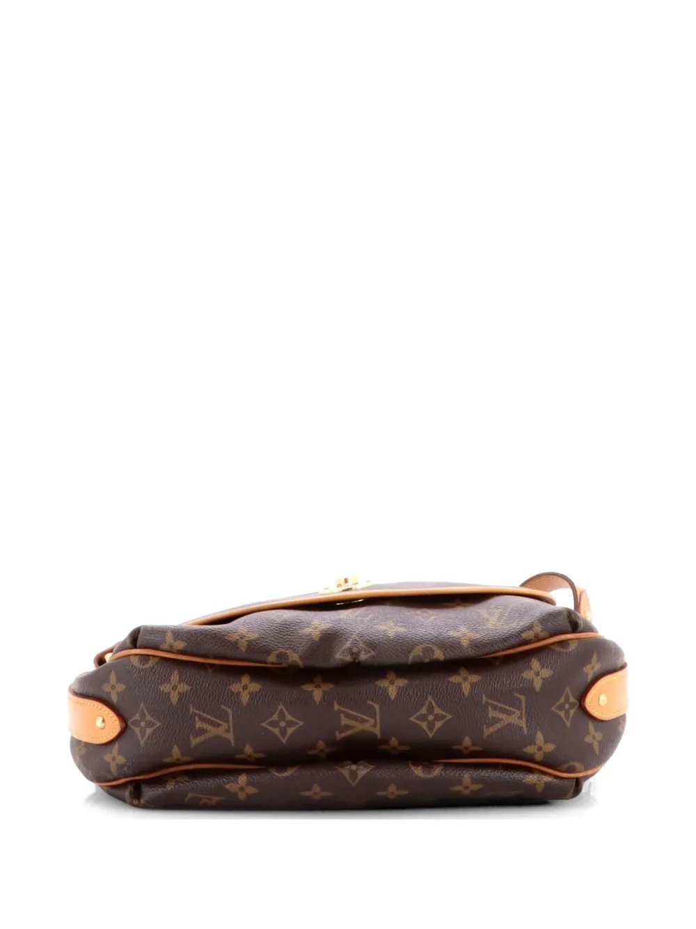 Pre-owned Louis Vuitton Tulum Handbag Monogram Canvas Pm Shoulder Bag In Brown