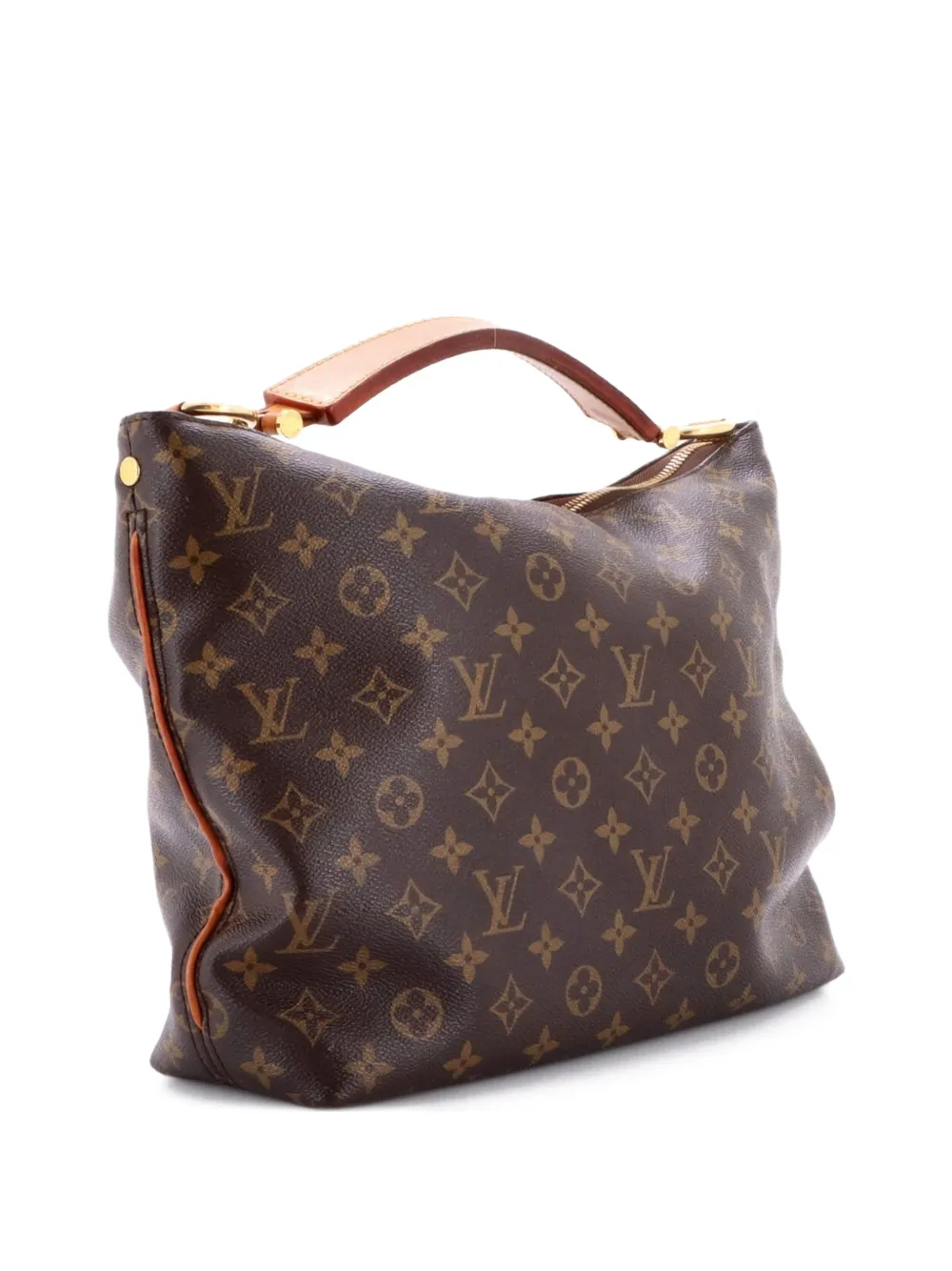 Louis Vuitton Pre-Owned Sully Handbag Monogram Canvas PM hobo bag - Braun