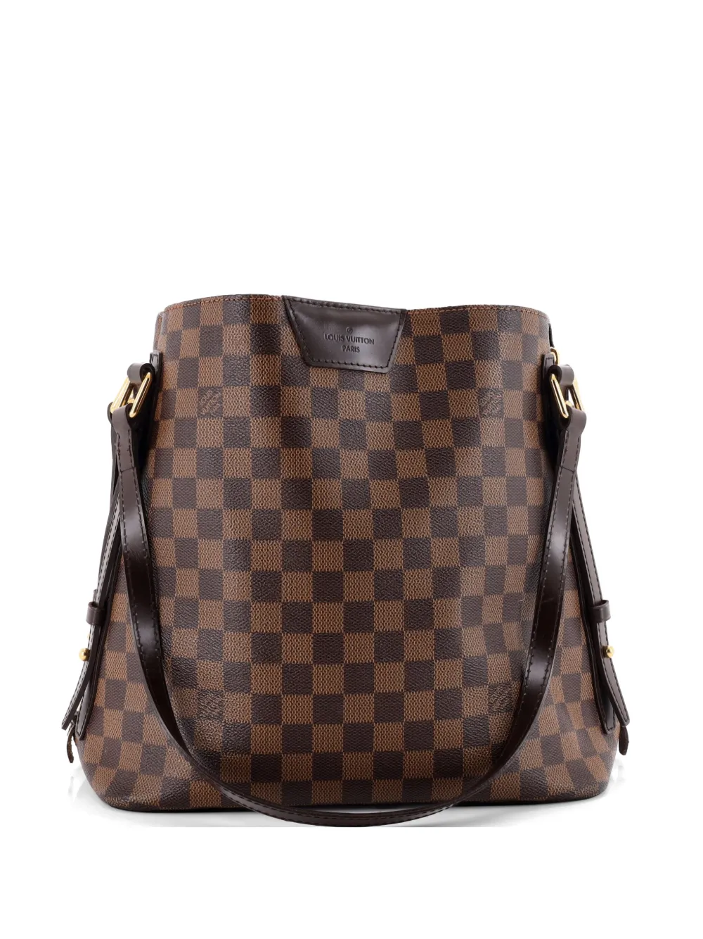 Louis Vuitton Pre-Owned Borsa a spalla Cabas Rivington Damier - Marrone
