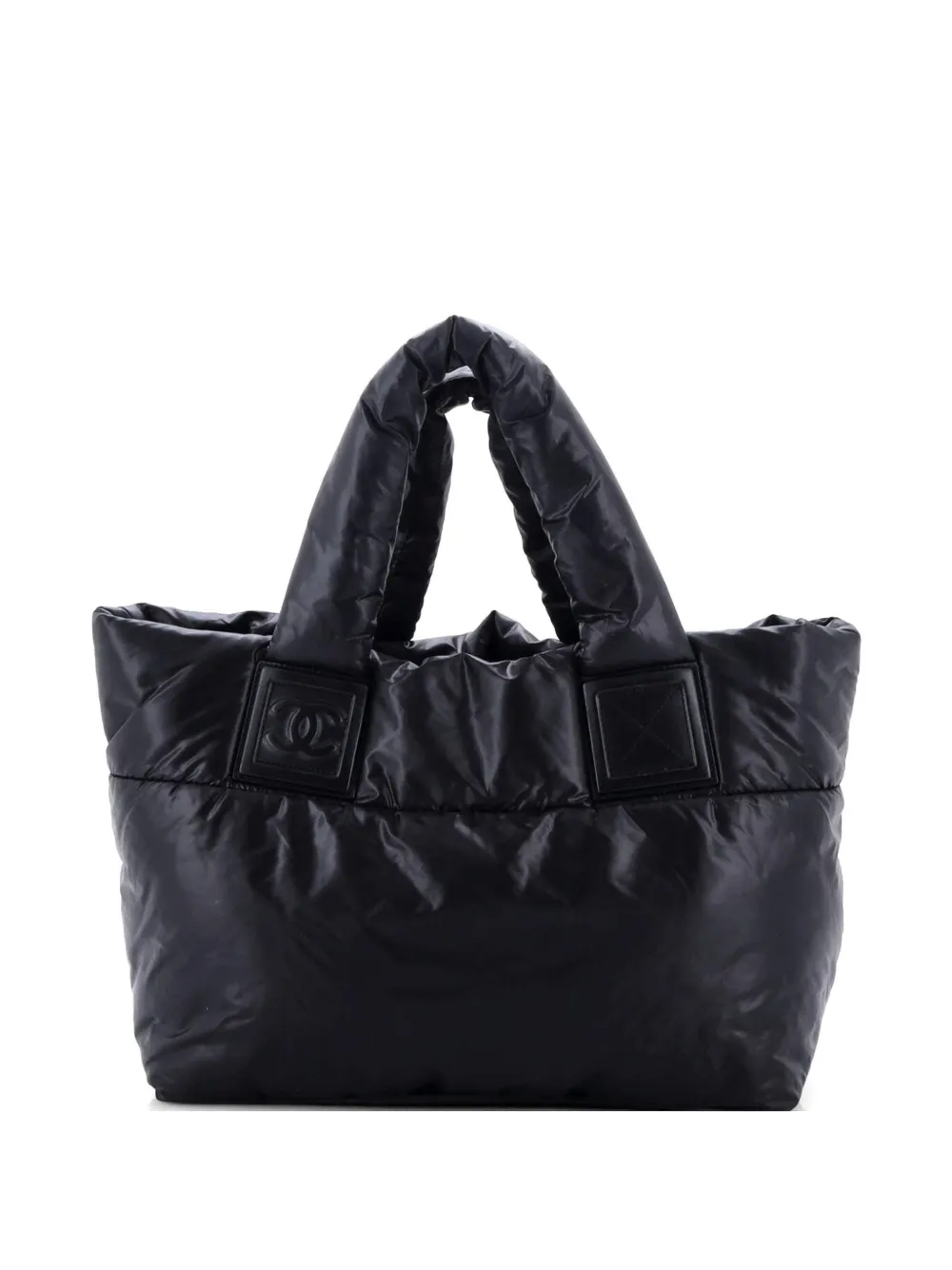 CHANEL Pre-Owned Coco Cocoon Reversible Quilted Nylon Small tote bag - Nero