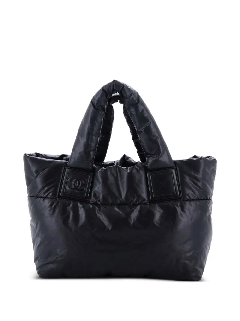 CHANEL Pre-Owned Coco Cocoon Reversible Quilted Nylon Small tote bag - Nero