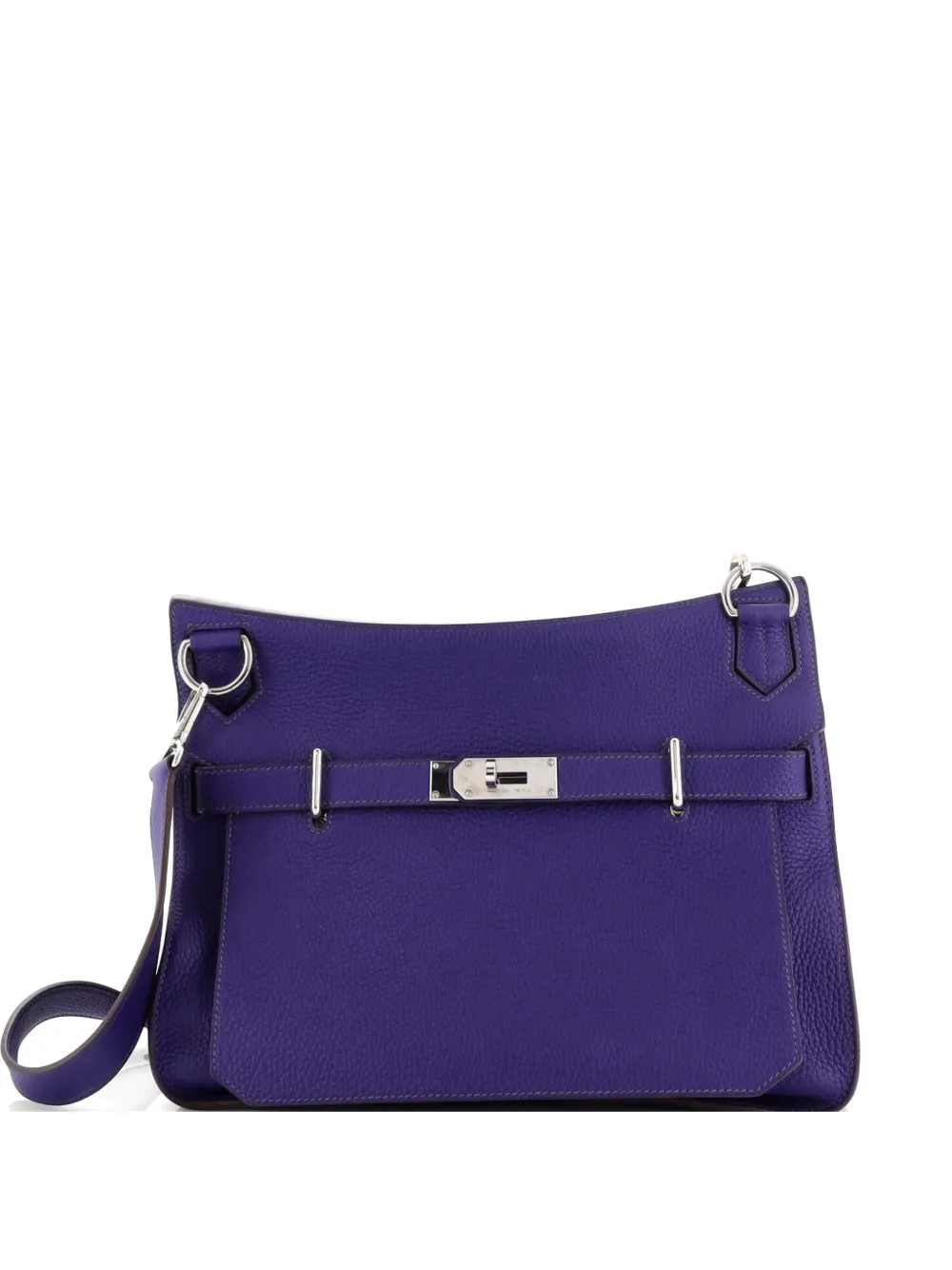 Hermès Pre-Owned Jypsiere Bag Clemence 34 crossbody bag - Viola