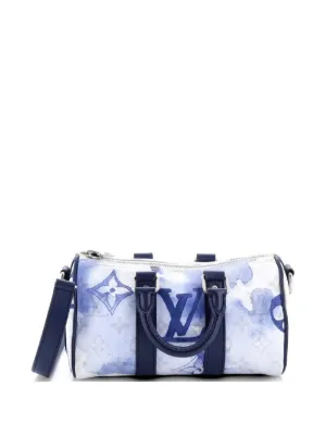 Louis Vuitton Pre-Owned キーポル バンドリエール ダミエ コバルト 45