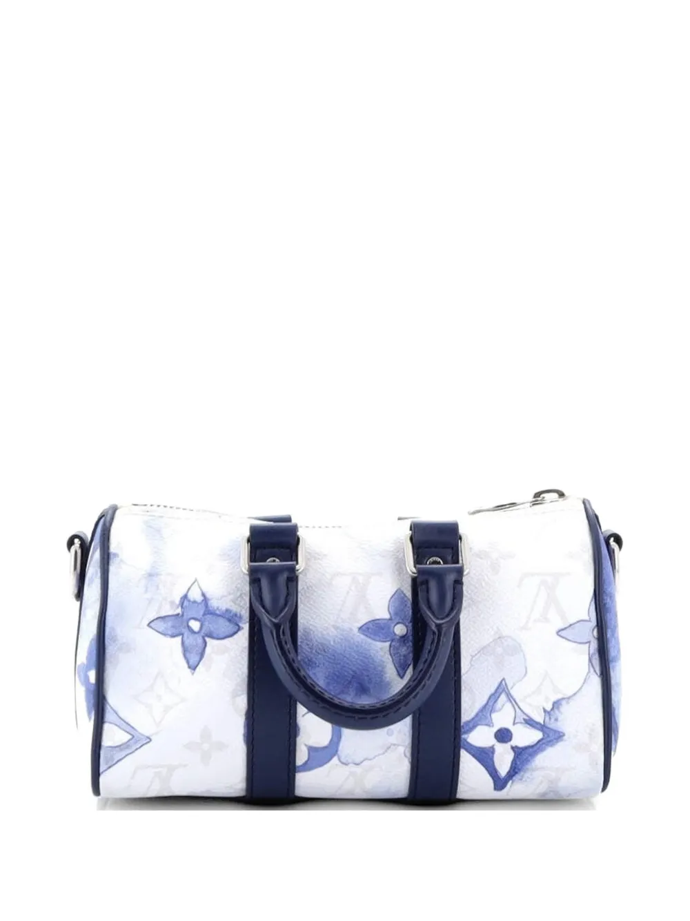  Louis Vuitton Pre-owned Bandolera Keepall Bandouliere Xs De Lona Monogram Watercolor De Edición Limitada - Azul 
