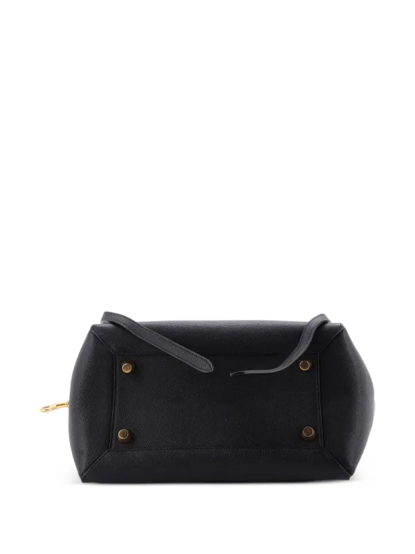 Celine Pre-Owned ベルトバッグ テクスチャードレザー ミニ ショルダー