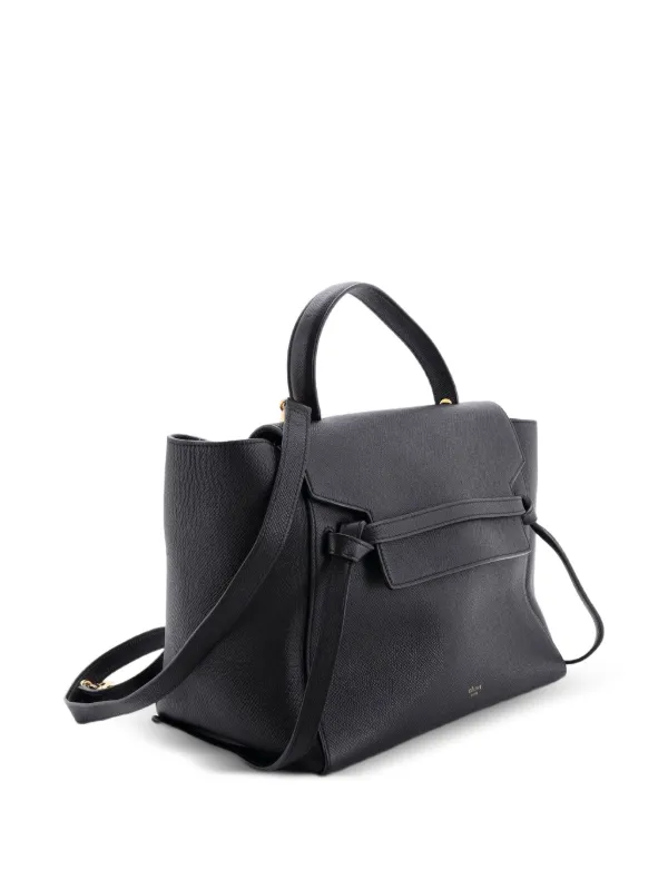 Celine Pre-Owned ベルトバッグ テクスチャードレザー ミニ ショルダー