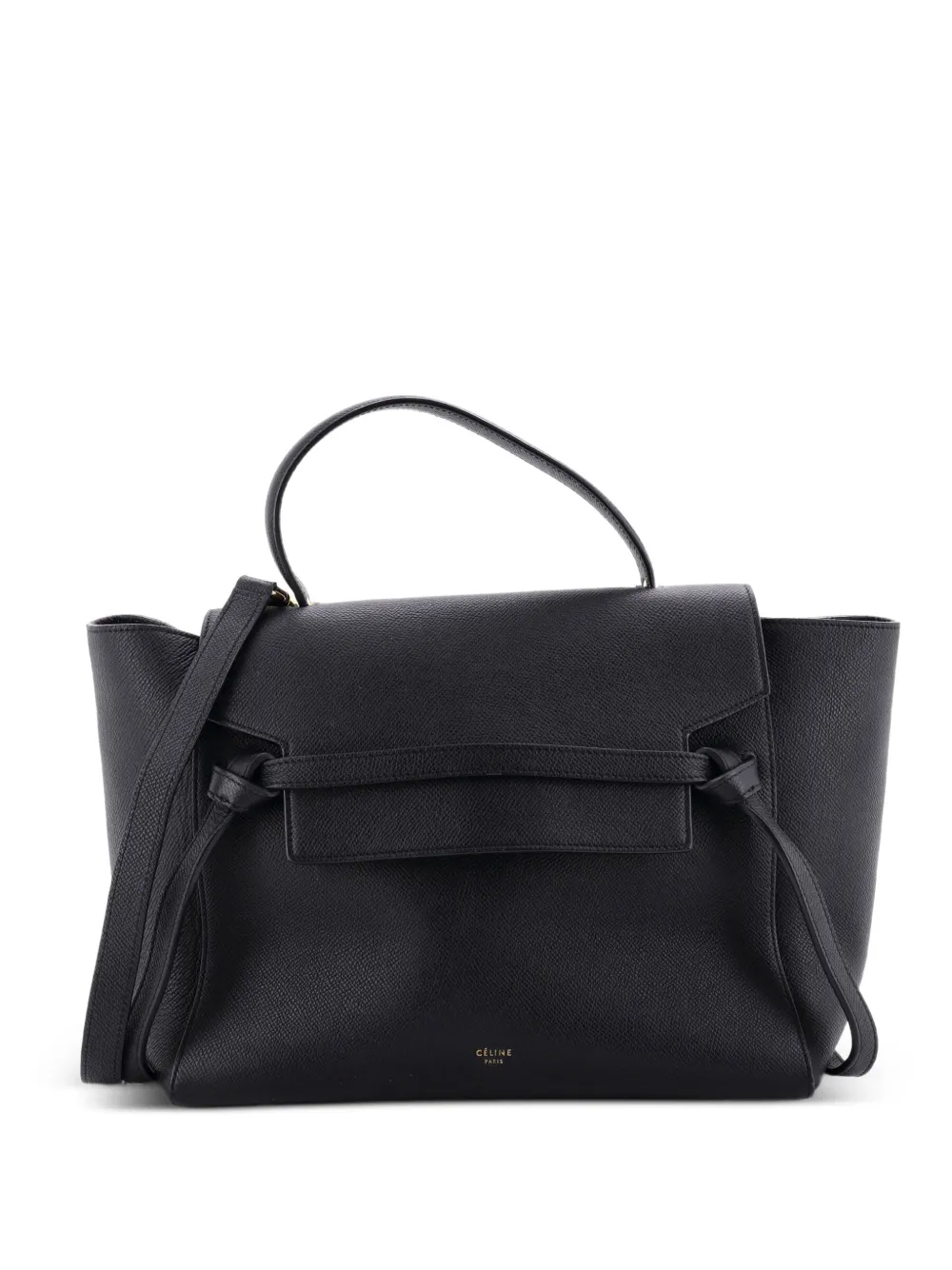 Celine Pre-Owned Belt Bag Textured Leather Mini shoulder bag - Nero