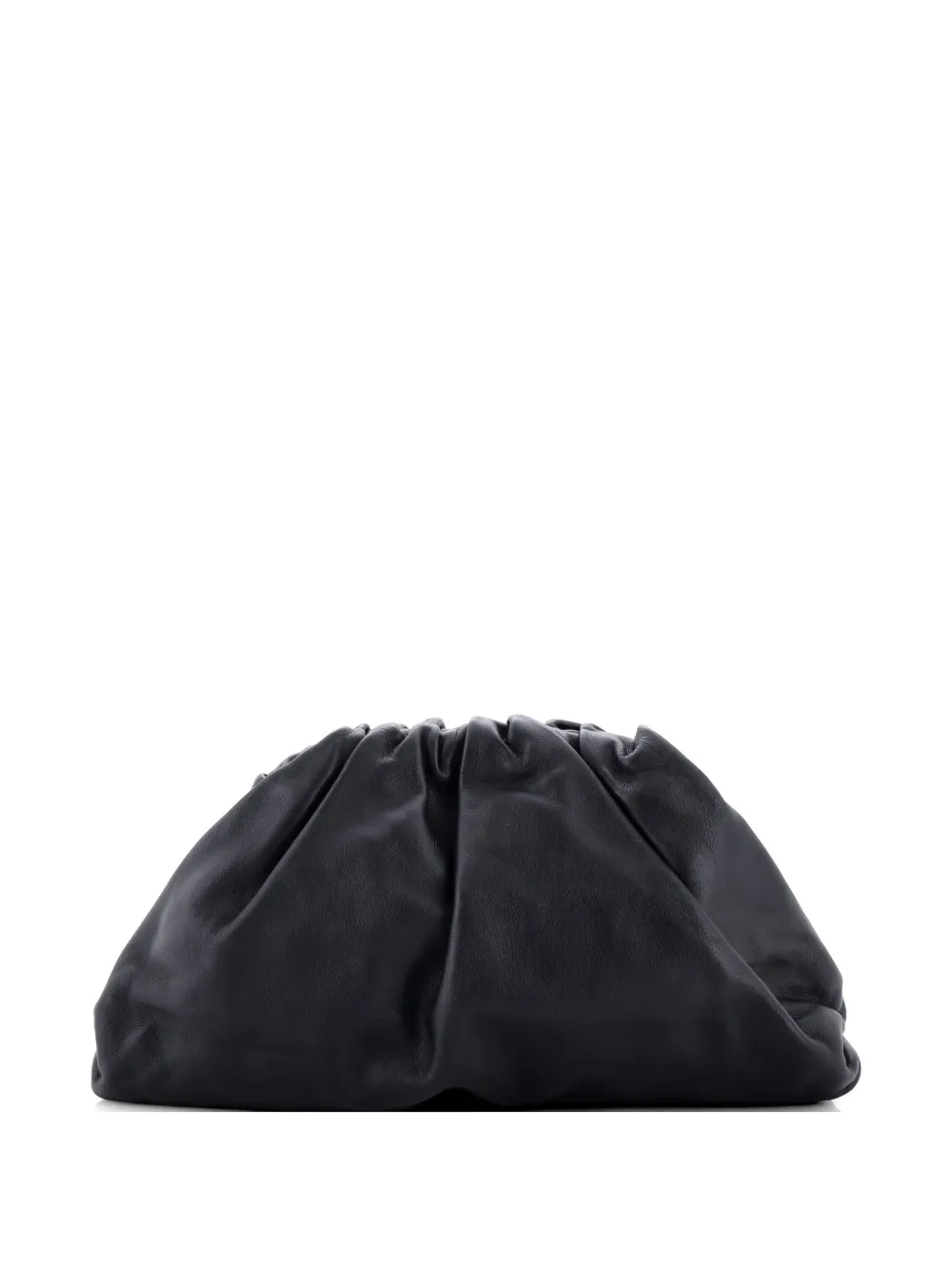 Bottega Veneta Pre-Owned The Pouch Leather clutch bag - Schwarz